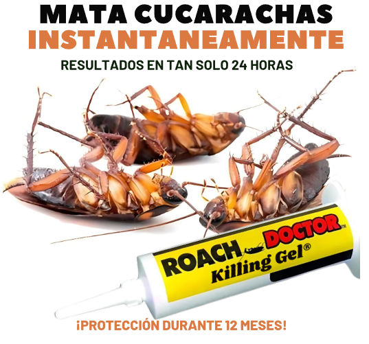 Control Antiplagas Ultrapotente Roach Killing Gel®
