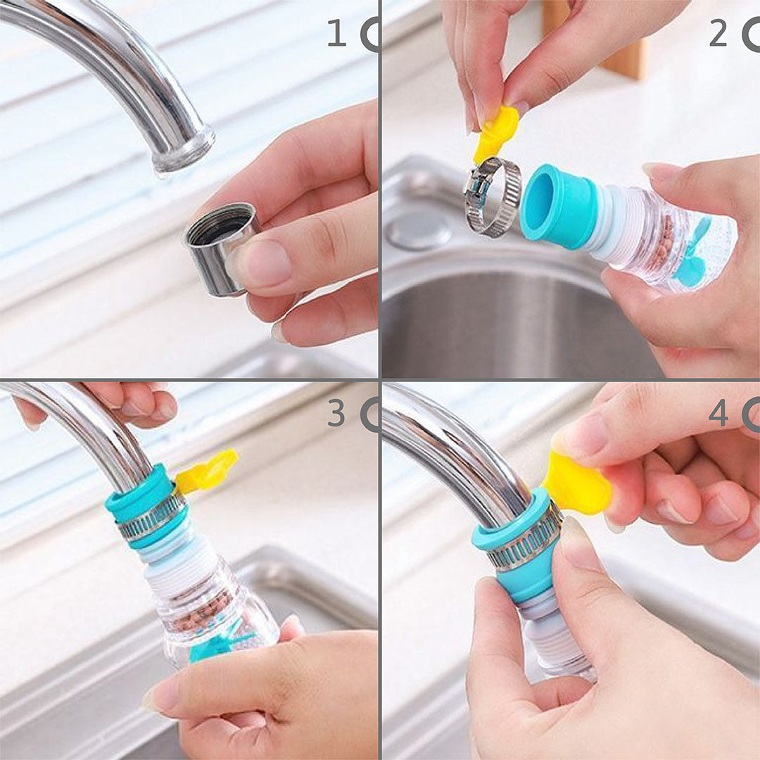 Filtro Purificador de Agua de 6 Capas con Boquilla + Envió Gratis