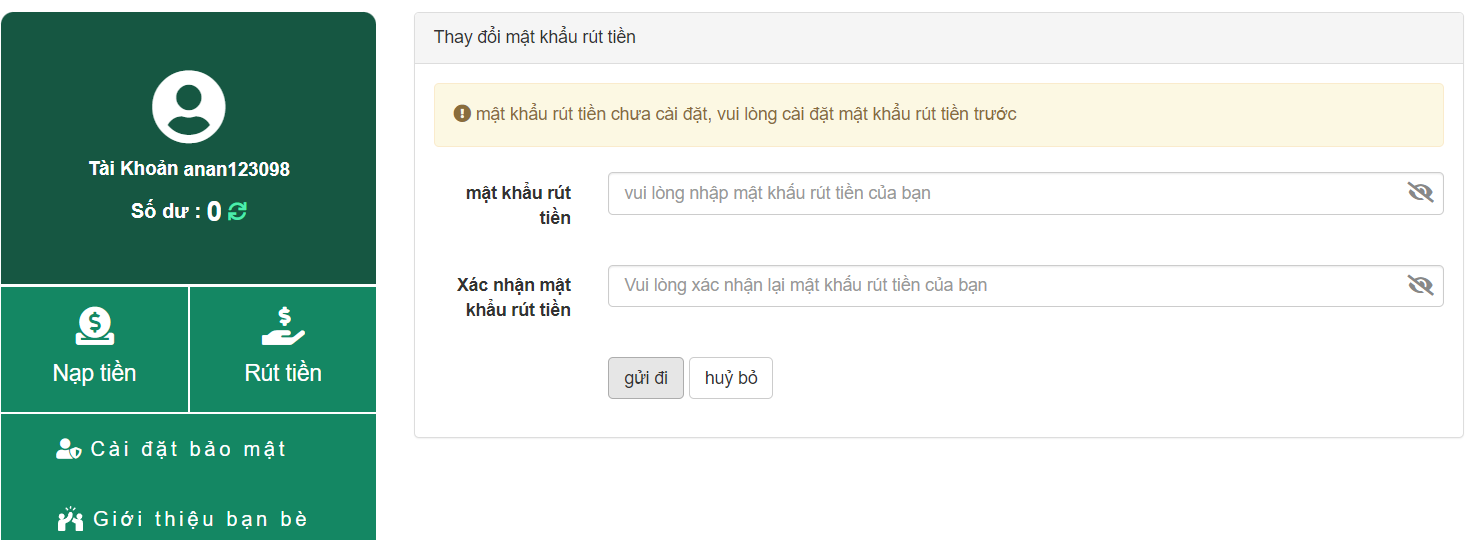 Hướng dẫn rút tiền cwin mới nhất