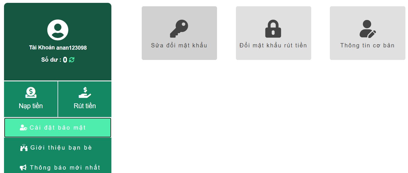Cách đổi mật khẩu cwin mới nhất