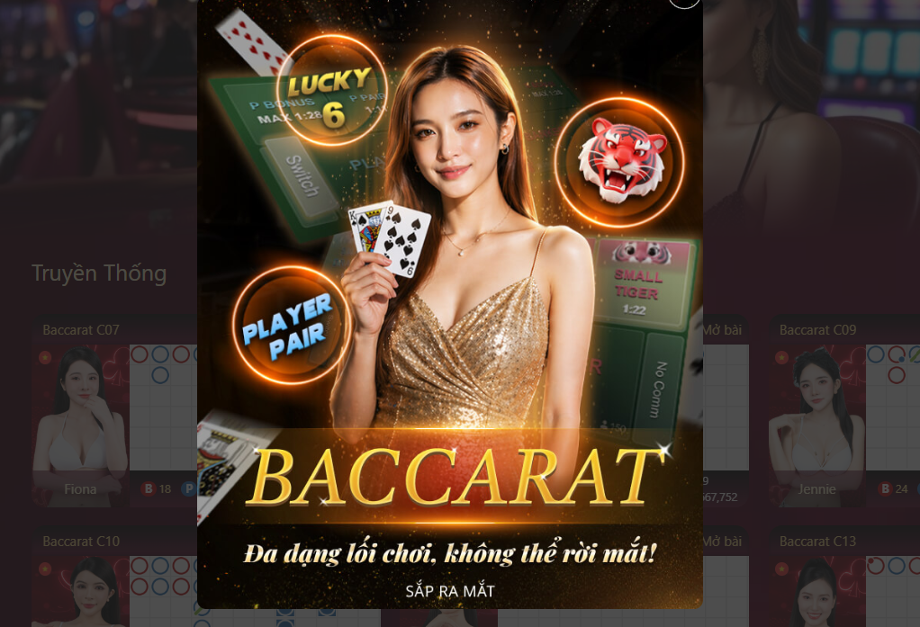 Tỷ lệ cách chơi baccarat cwin
